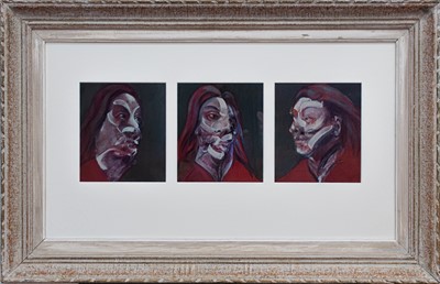 Lot 41 - Francis Bacon (British 1909-1992), 'Three Studies Of Isabel Rawsthorne', 1966