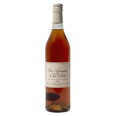 Lot 130 - 6 bottles 1981 Ch de Lacaze