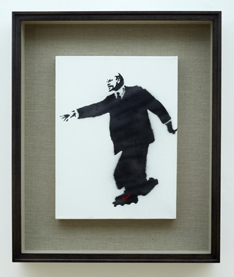 Lot 187 - Banksy (British 1974-), 'Lenin On Roller Skates', 2003