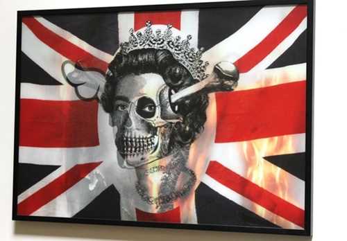 209 - D*Face (British 1978-), 'Her Royal Hideous',
