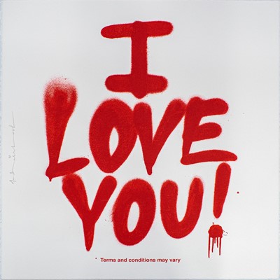 Lot 247 - Mr Brainwash (French 1966-), 'Terms And Conditions', 2020