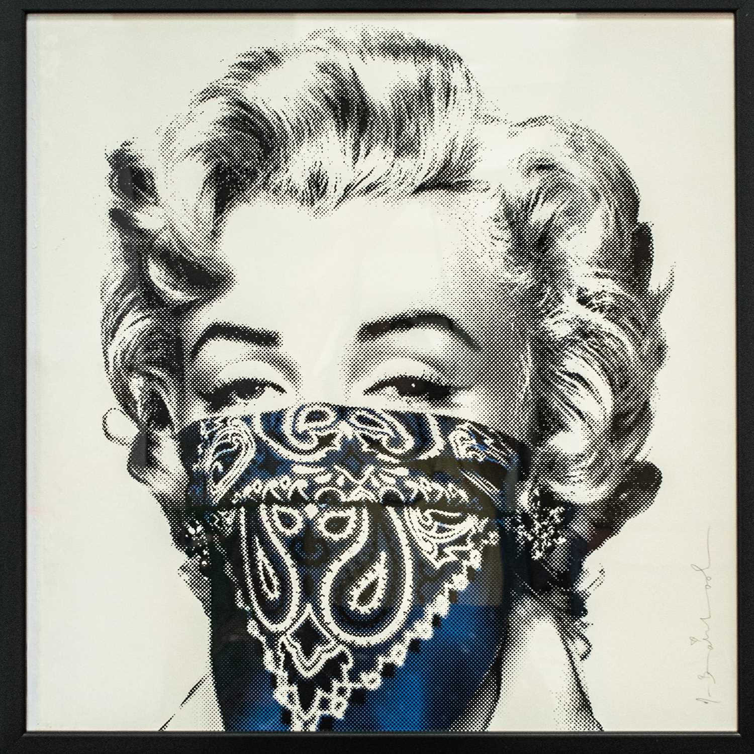 Lot 249 - Mr Brainwash (French 1966-), 'Stay Safe (Blue)', 2020