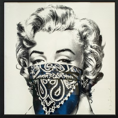 Lot 249 - Mr Brainwash (French 1966-), 'Stay Safe (Blue)', 2020