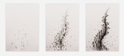 Lot 198 - Pejac (Spanish 1977-), 'Hope (Triptych)', 2024