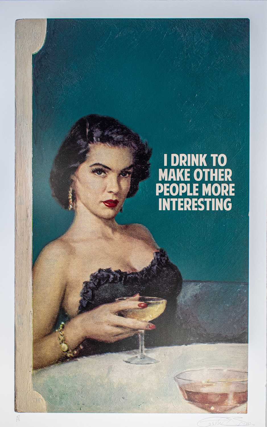 Lot 18 - Connor Brothers (British Duo) ‘I Drink To Make Other People More Interesting', 2017