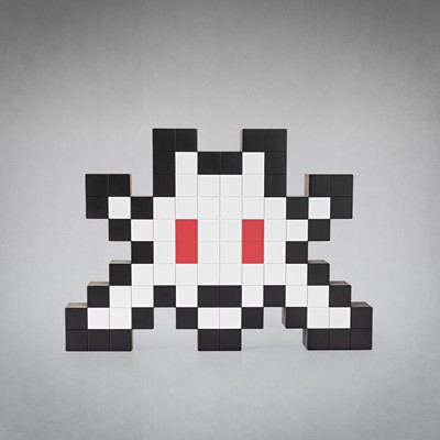 Lot 218 - Invader (French 1969-), '3D Little Big Space', 2022