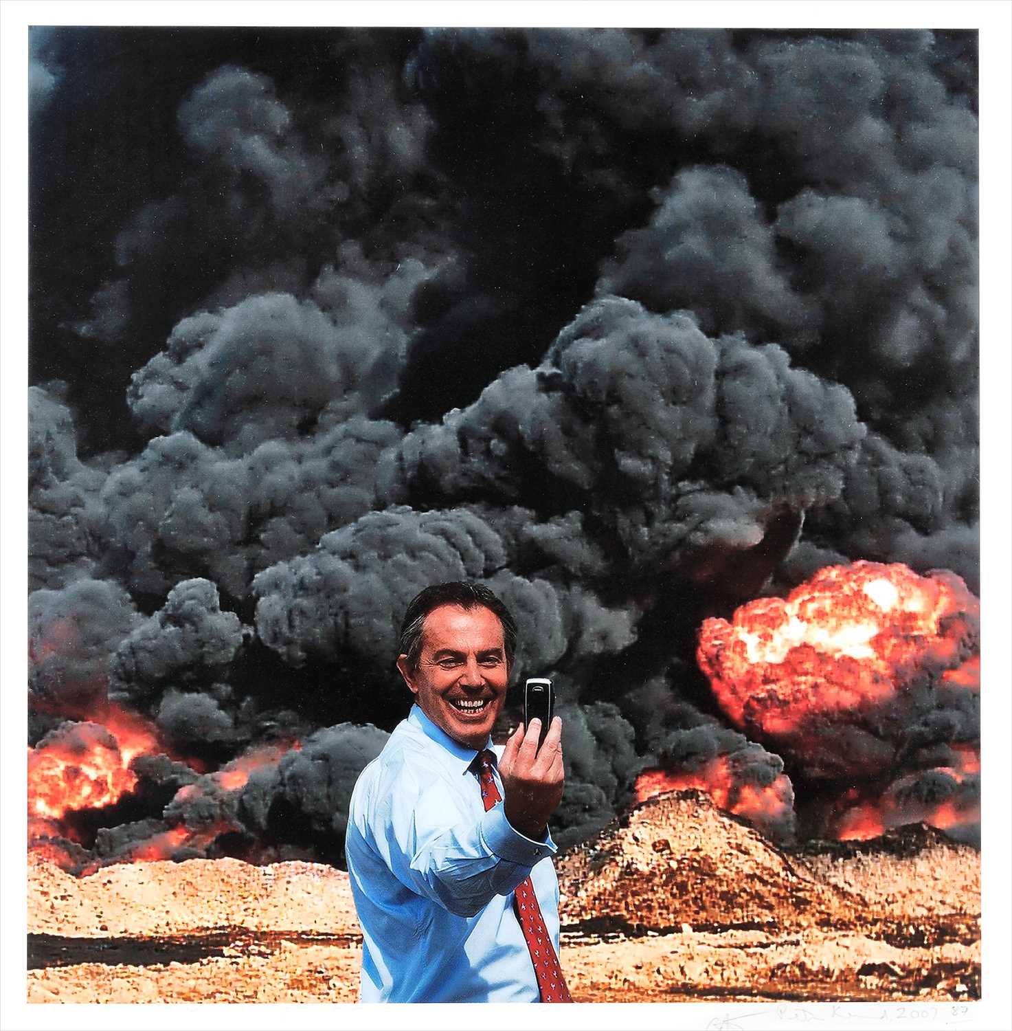 Lot 100 - Peter Kennard (British b.1949), 'Photo Op', 2006