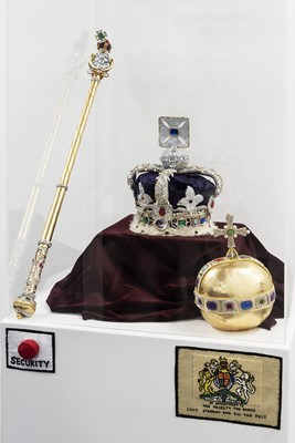 Lot 284 - Lucy Sparrow (British 1986-), 'The Crown Jewels', 2016